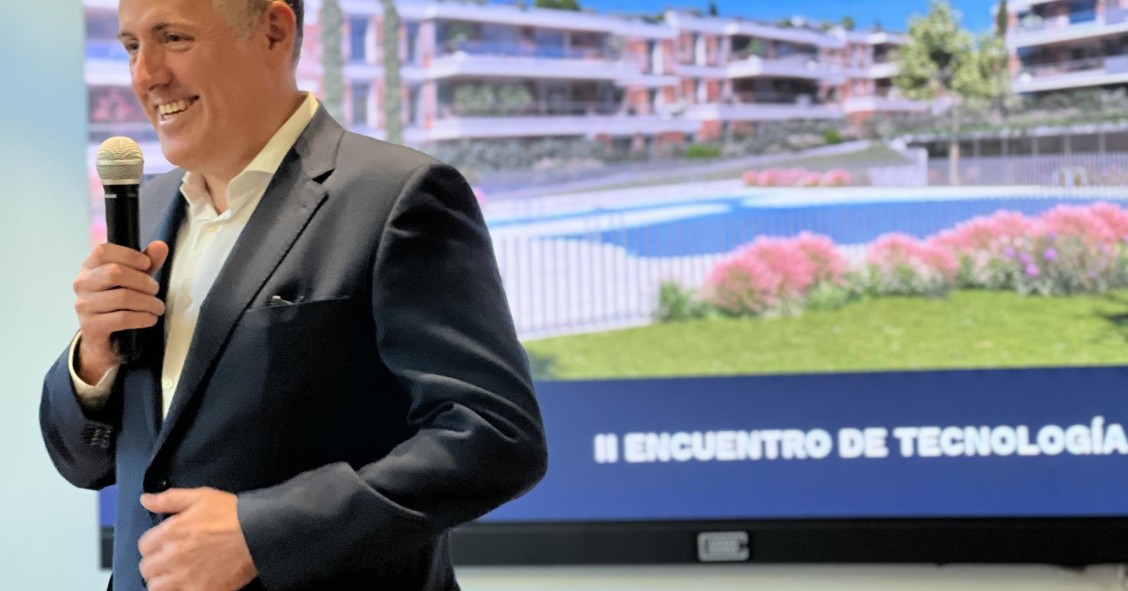 El consejero delegado de la promotora inmobiliaria Aedas Homes, David Martínez