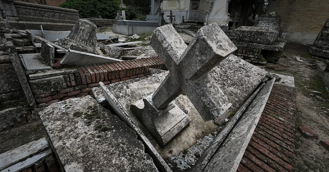 Cementerio antiguo de la Almudena, zona “de epidemias”.