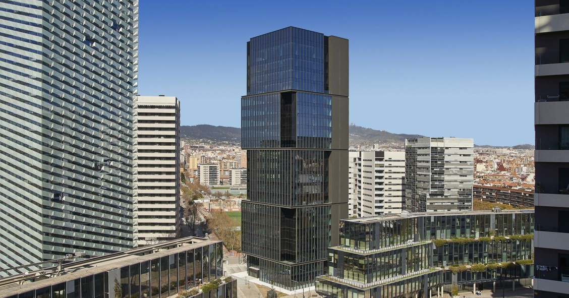 Archivo - El nuevo edificio en la plaza Europa