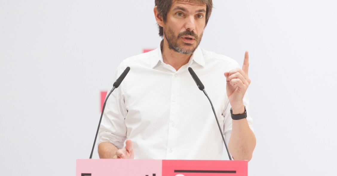 Archivo - El portavoz de Sumar, Ernest Urtasun.