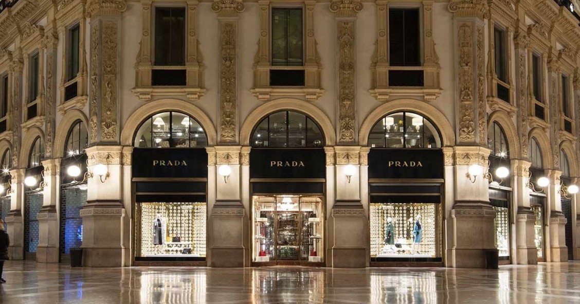Una tienda de Prada