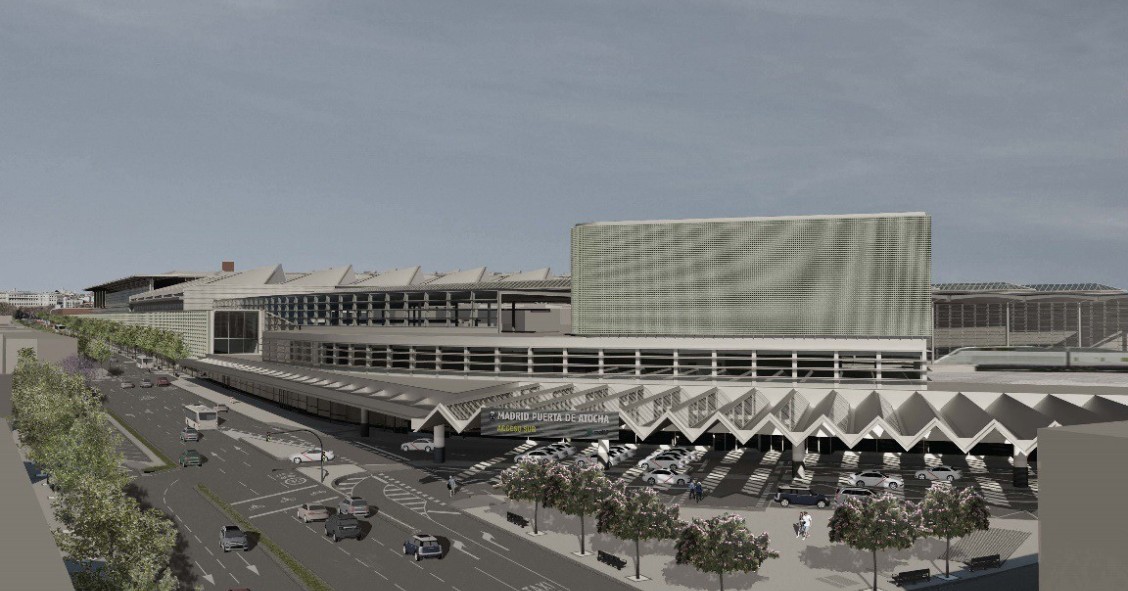 Archivo - Nueva estación pasante en Atocha