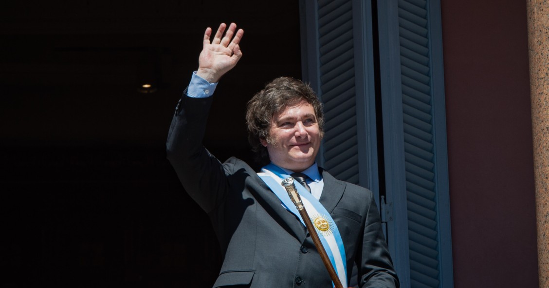 Javier Milei, presidente de Argentina