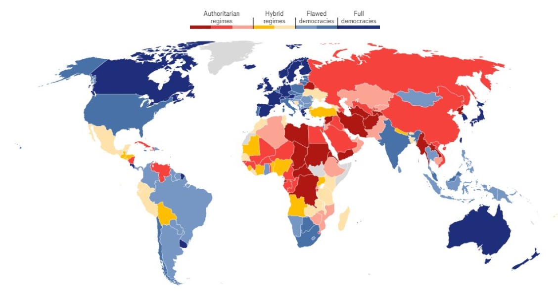 España vuelve a estar entre las democracias plenas en 2023