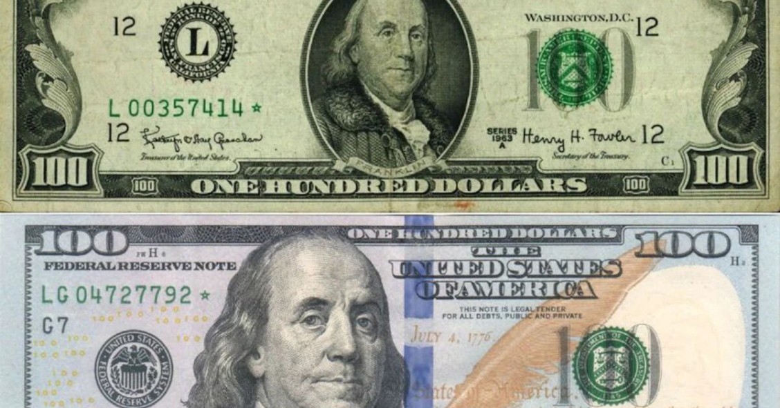 Archivo - Billetes de dólar.