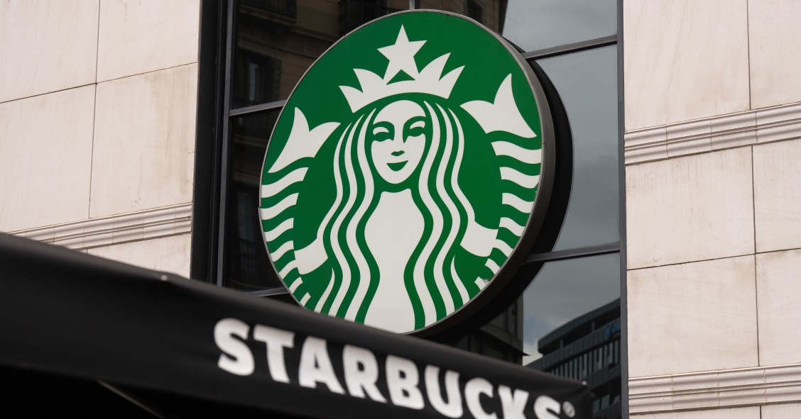 Una cafetería de la franquicia Starbucks 