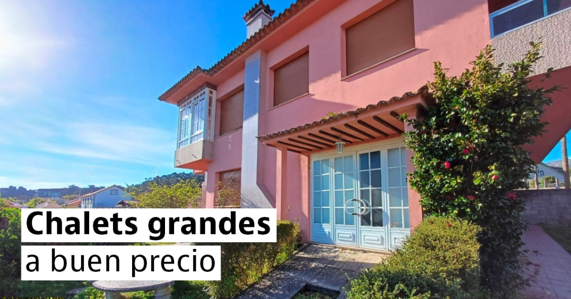 Chalets grandes, baratos y con jardin