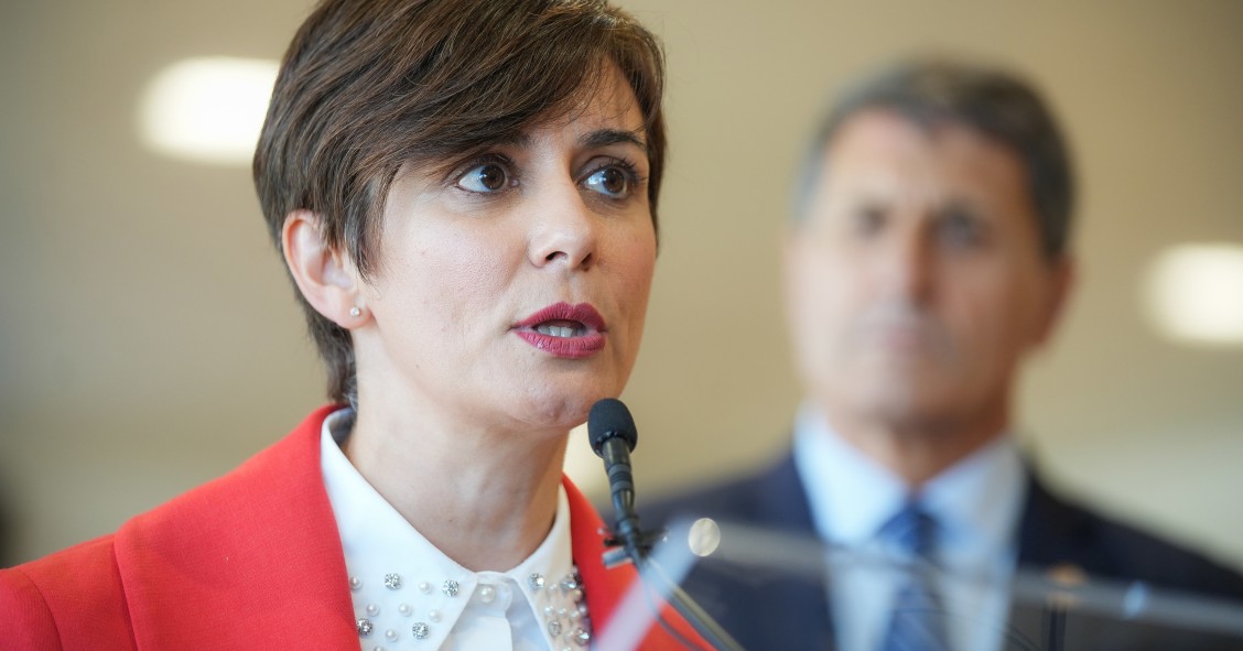 La ministra de Vivienda y Agenda Urbana, Isabel Rodríguez. 