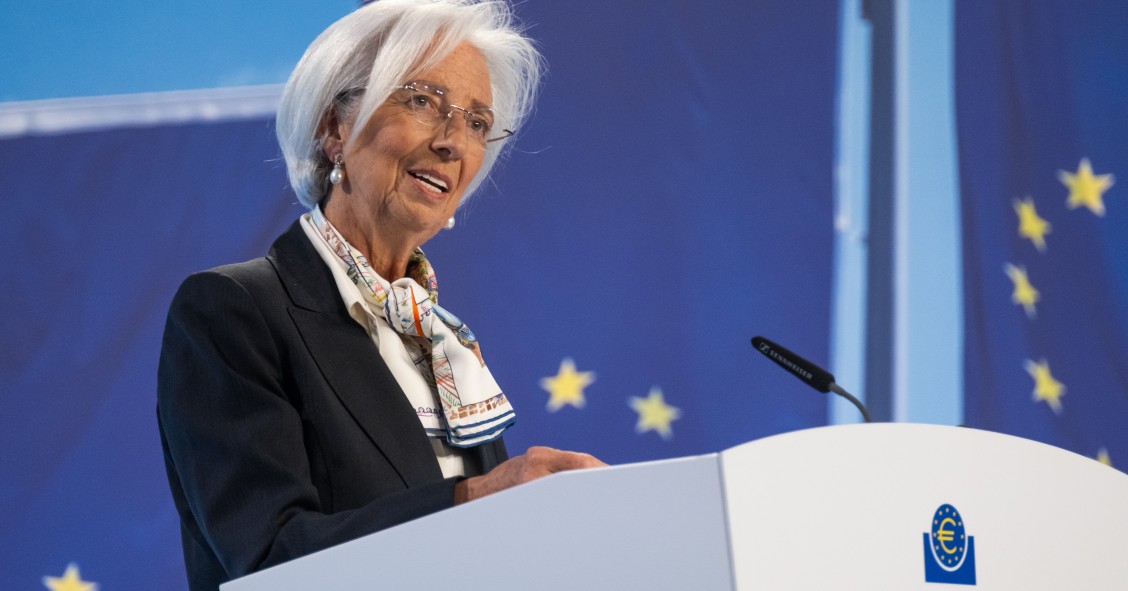 Christine Lagarde, presidenta del BCE