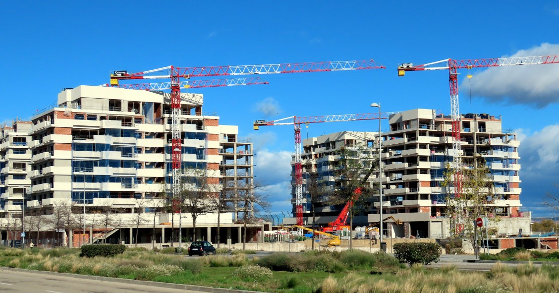 Construcción de edificios en Madrid