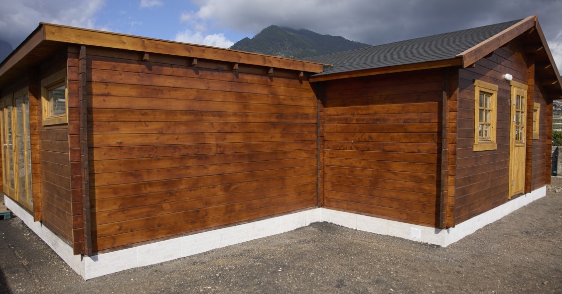 Archivo - Casas prefabricadas de madera