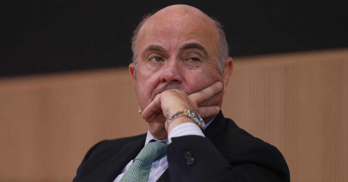 Archivo - El vicepresidente del Banco Central Europeo, Luis de Guindos.