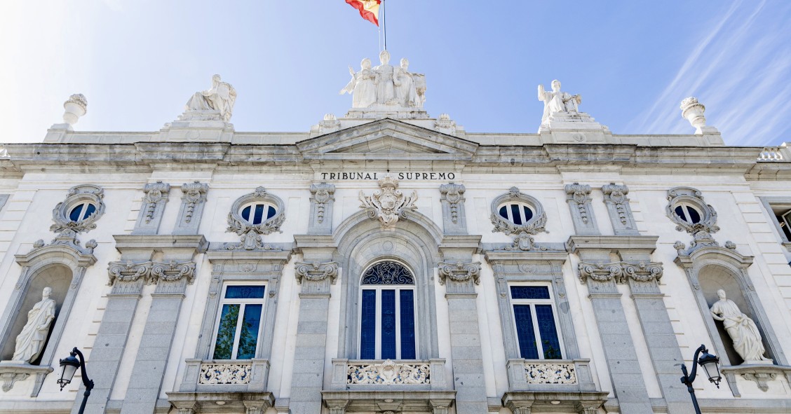 Archivo - El Tribunal Supremo en la Plaza de la Villa de París, a 8 de abril de 2024, en Madrid (España).