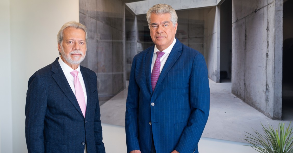Luis Amodio y Mauricio Amodio, presidente y vicepresidente de OHLA