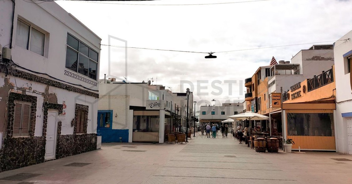 Barrio de Corralejo, en Fuerteventura, donde se rehabilitará gran parte del casco de la ciudad