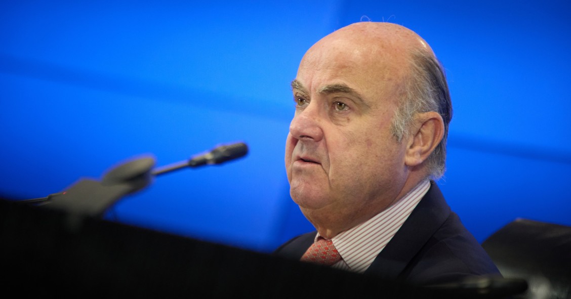 El vicepresidente del Banco Central Europeo (BCE), Luis de Guindos