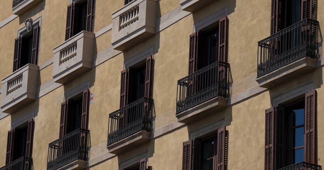 Archivo - Fachada de un edificio