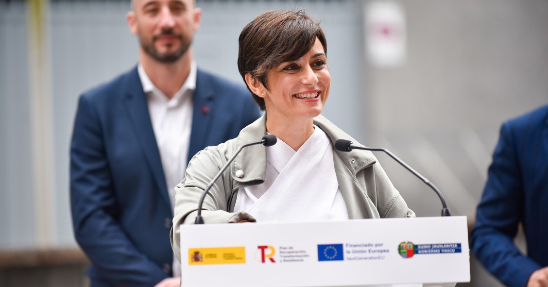 La ministra de Vivienda y Agenda Urbana, Isabel Rodríguez. 