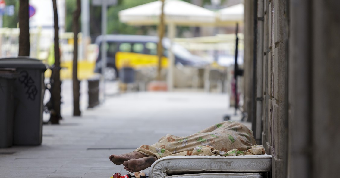 Barcelona aglutina 1.384 personas sin hogar, su cifra más alta desde que hay registros