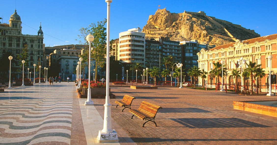 Castillo Santa Bárbara, Alicante.