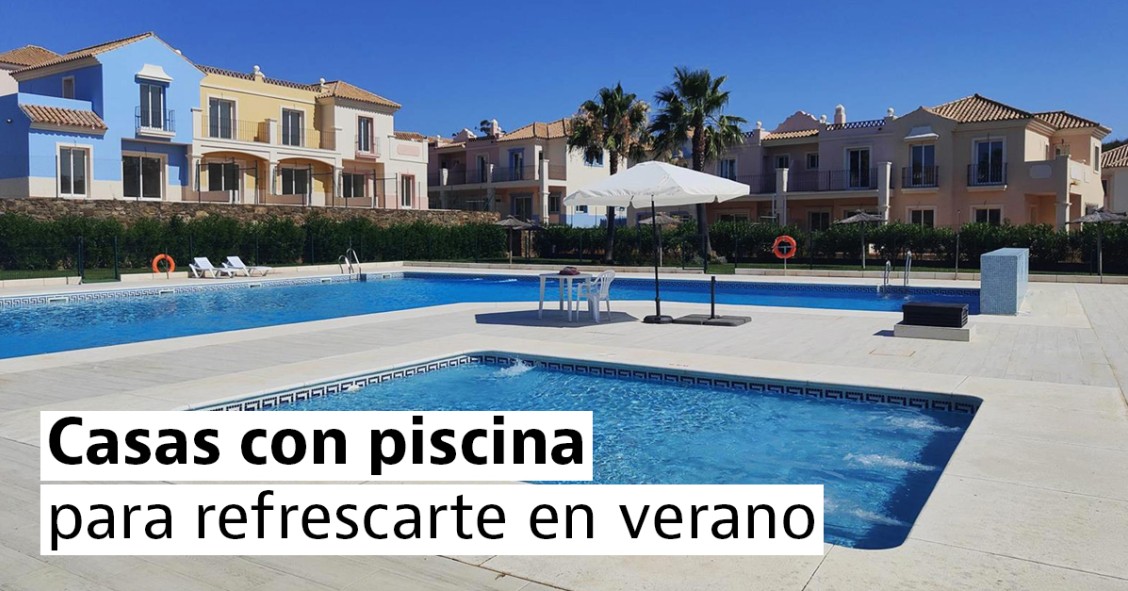 Casas con piscina 
