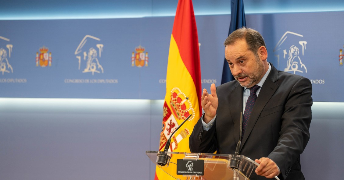 El diputado del Grupo Mixto José Luis Ábalos