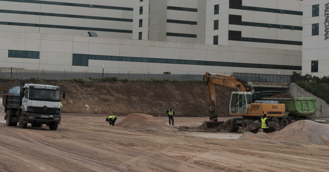 Suelo en construcción