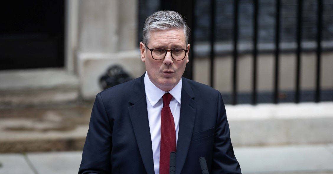 El primer ministro de Reino Unido, Keir Starmer