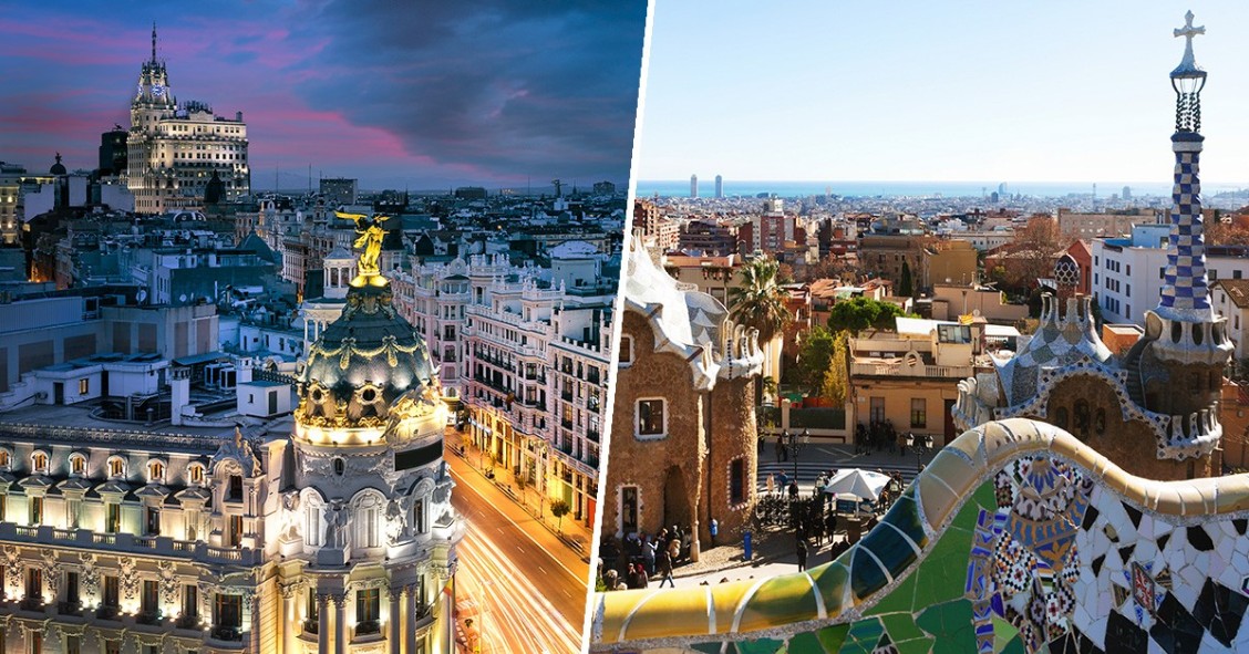 Barcelona y Madrid