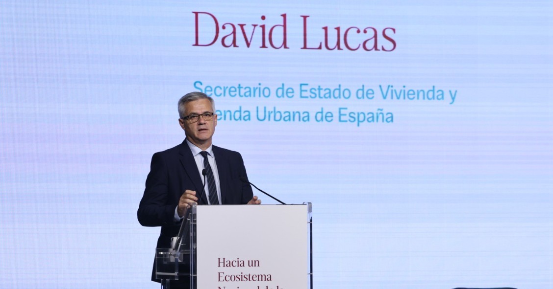 El secretario de Estado de Vivienda, David Lucas