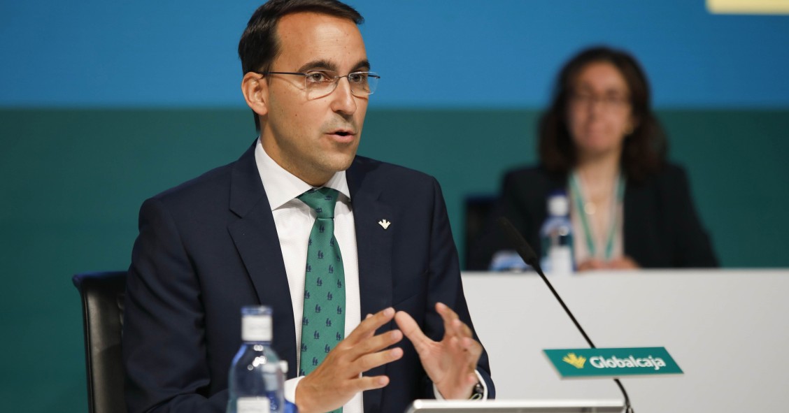 El dirctor de Globalcaja, Pedro Palacios.