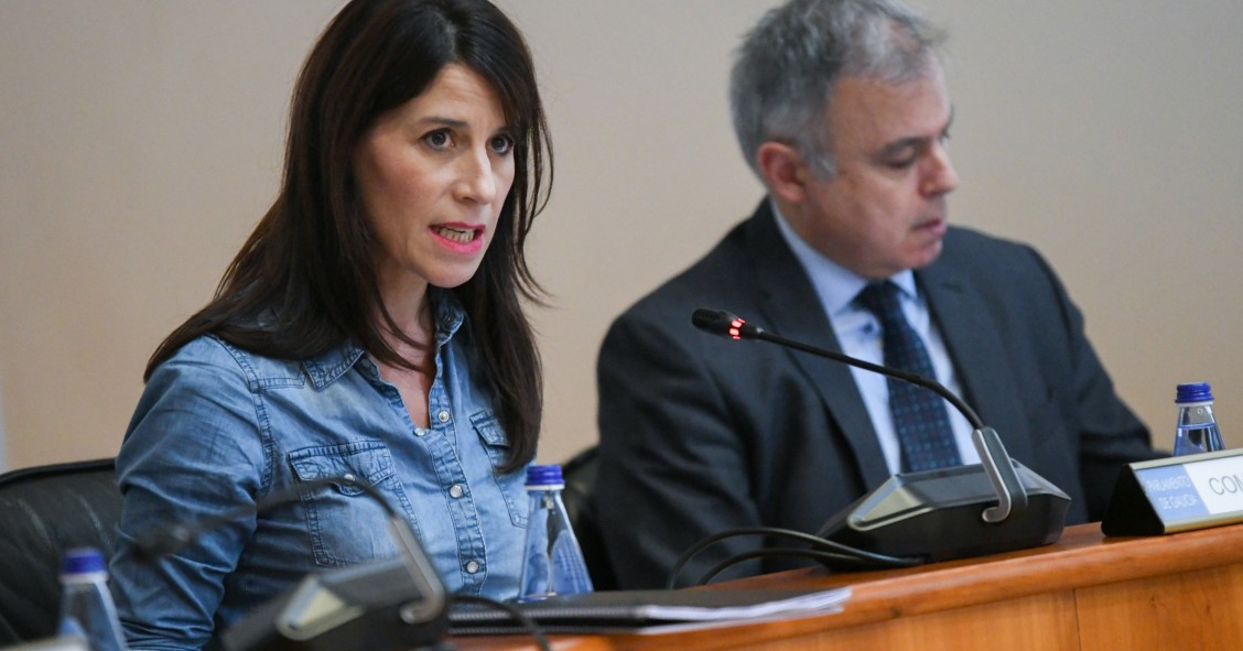 La conselleira de Vivenda, María Martínez Allegue