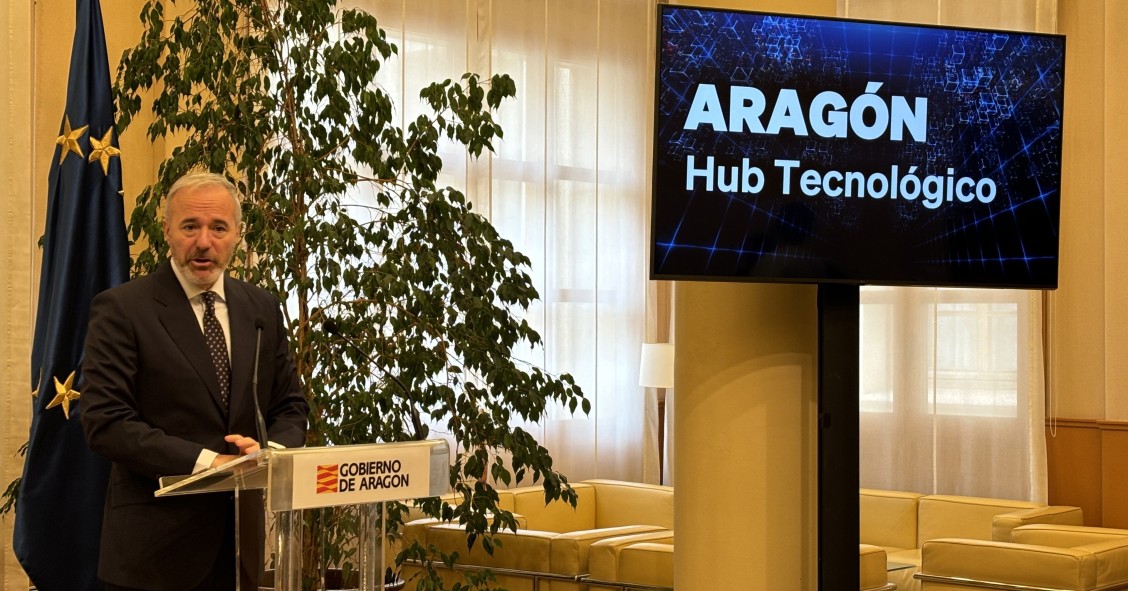 El presidente del Gobierno de Aragón, Jorge Azcón.