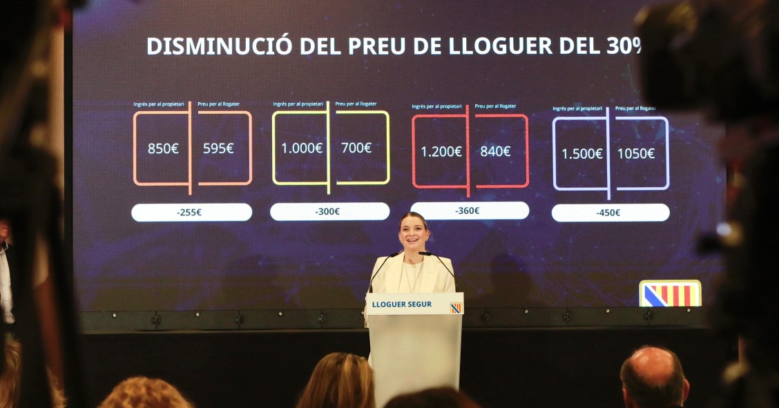 Margalida Prohens, la presidenta del Gobierno de las Islas Baleares
