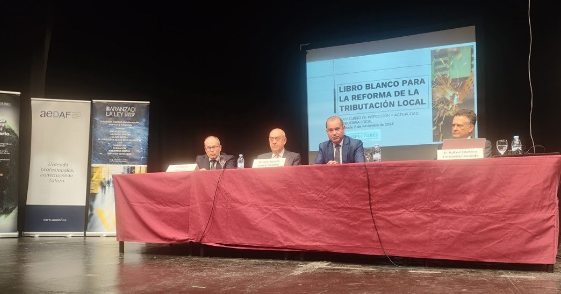 Los Inspectores de la Hacienda Local proponen 100 medidas para una reforma integral de todos y cada uno de los tributos locales