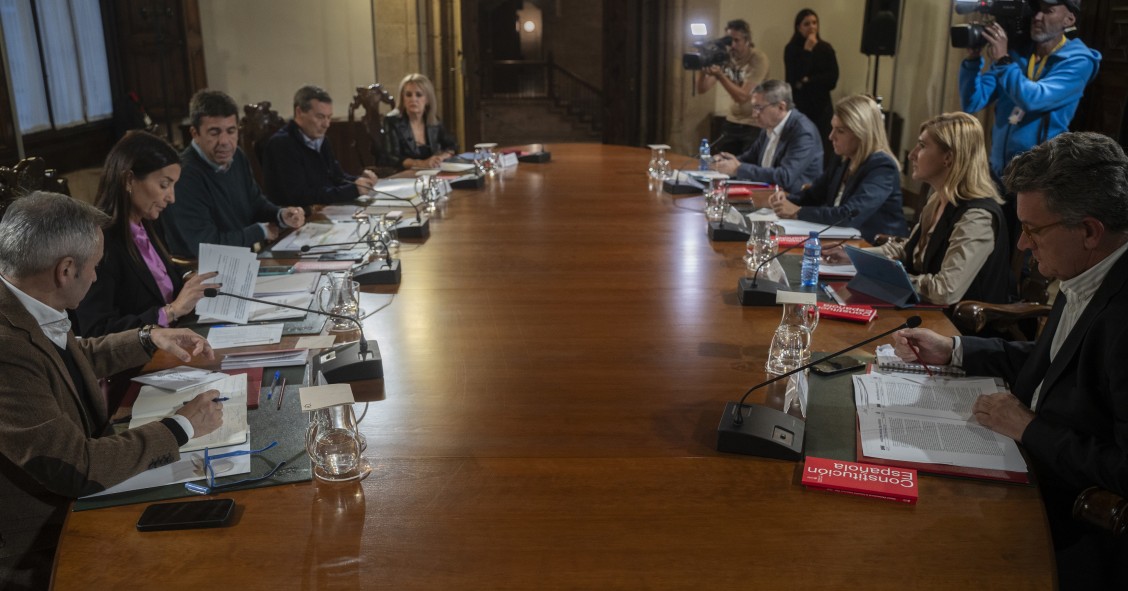 Pleno extraordinario del Consell, a 12 de noviembre de 2024, en Valencia