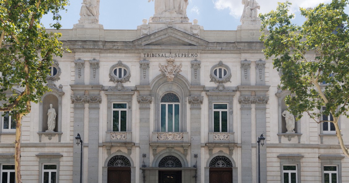 Fachada del Tribunal Supremo
