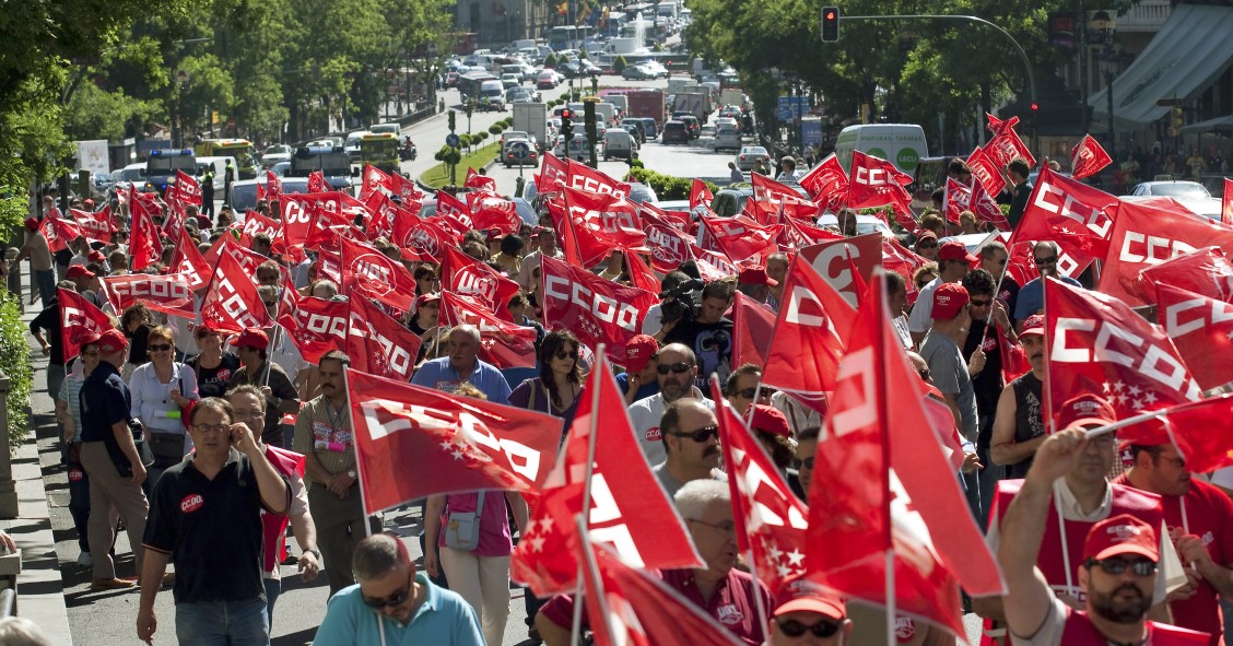 Manifestación CCOO