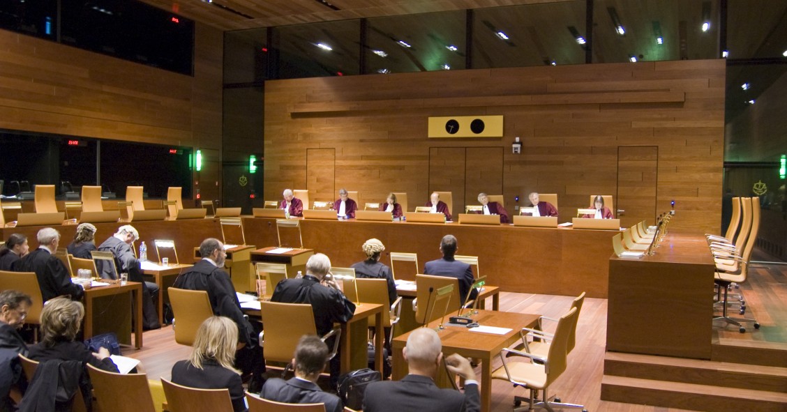 Una vista ante el Tribunal de Justicia