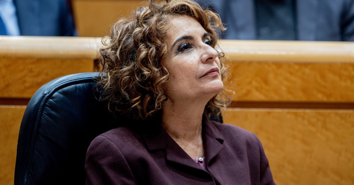 La vicepresidenta primera y ministra de Hacienda, María Jesús Montero.
