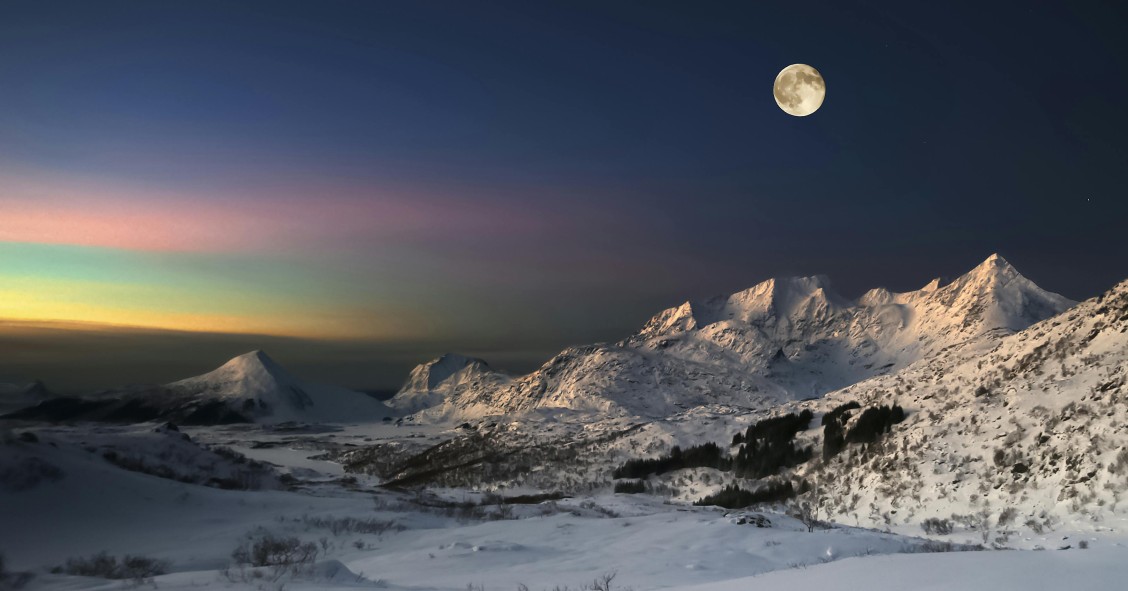 luna de nieve