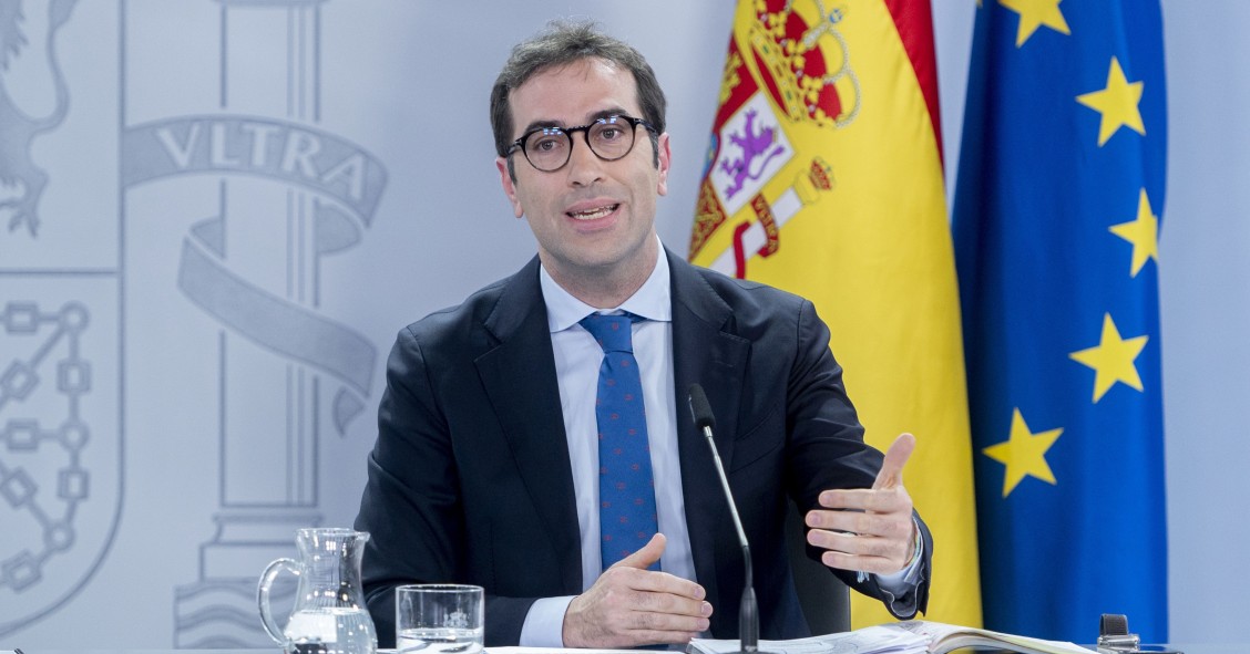 Archivo - El ministro de Economía, Comercio y Empresa, Carlos Cuerpo.