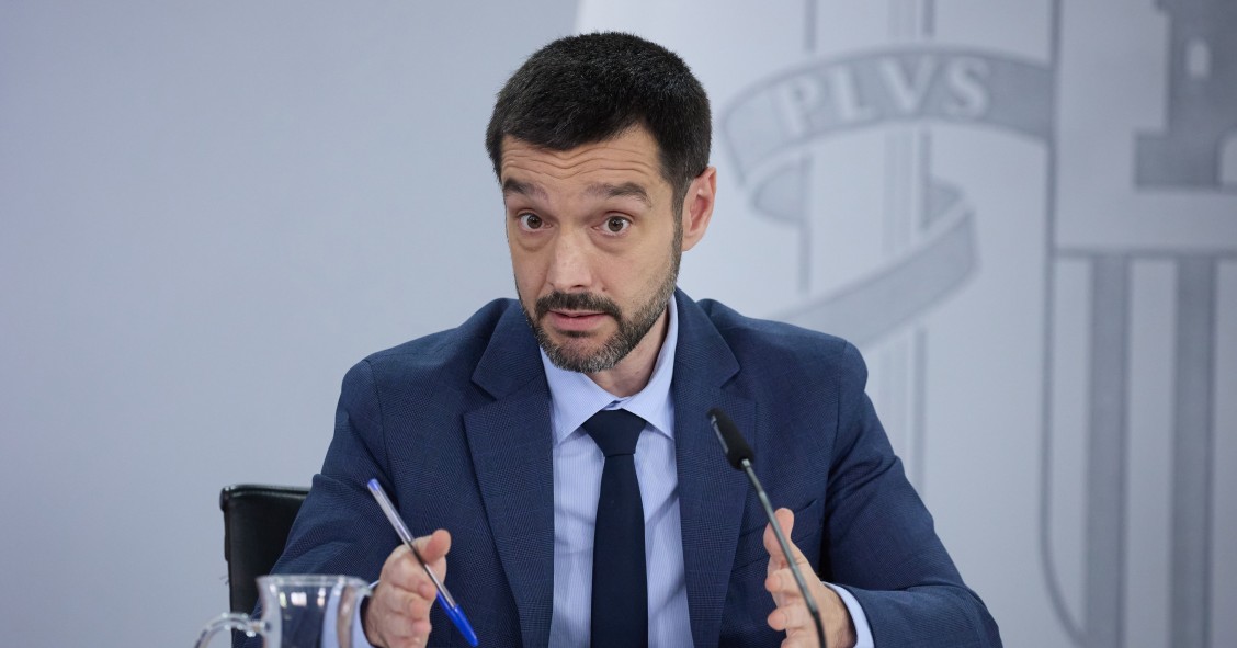 El ministro de Derechos Sociales, Consumo y Agenda 2030, Pablo Bustinduy