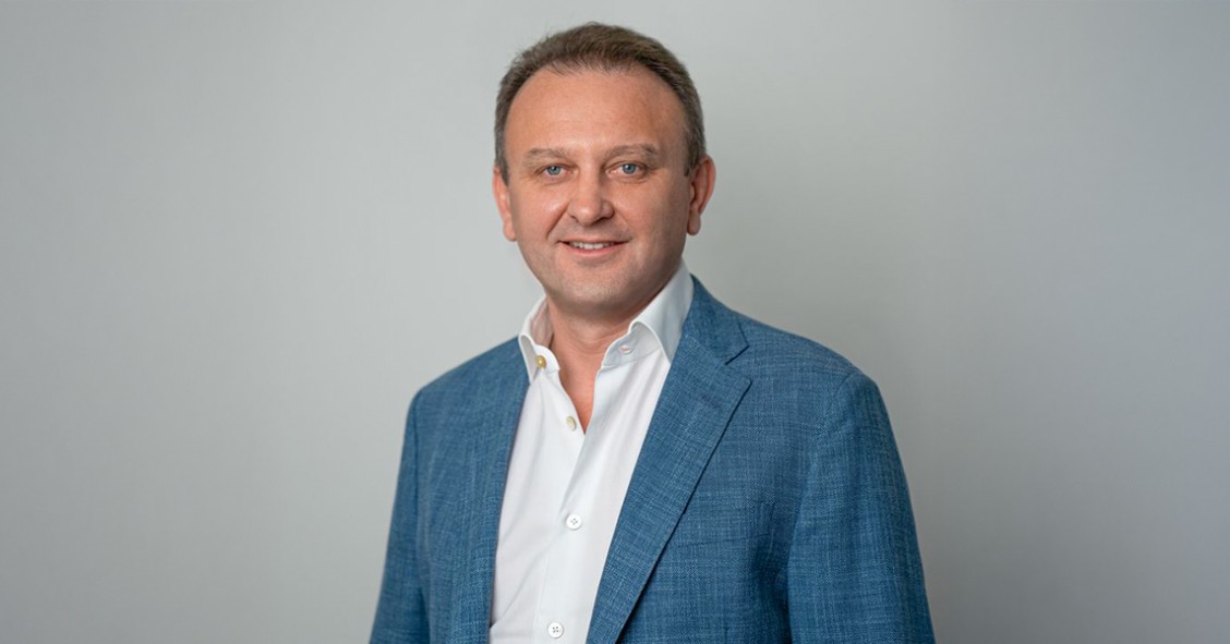 El CEO y fundador de Prestige Expo, Vitaliy Rushchynskyy