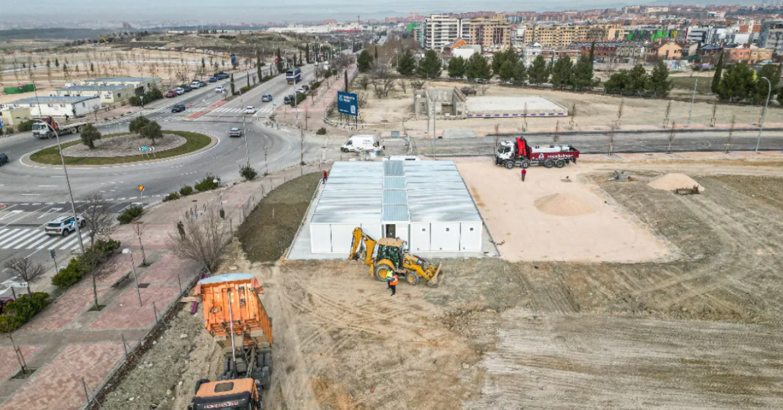 Avance de las obras en Valdecarros 