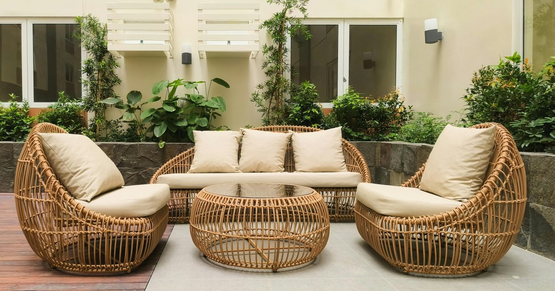 Muebles de lujo de exterior