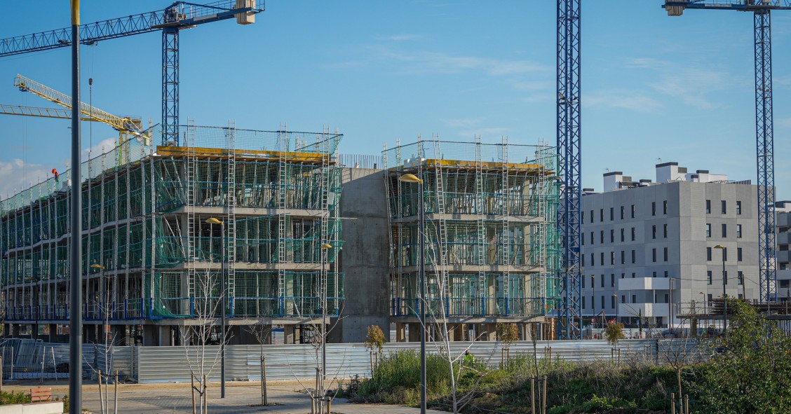 Archivo - Promoción de viviendas 