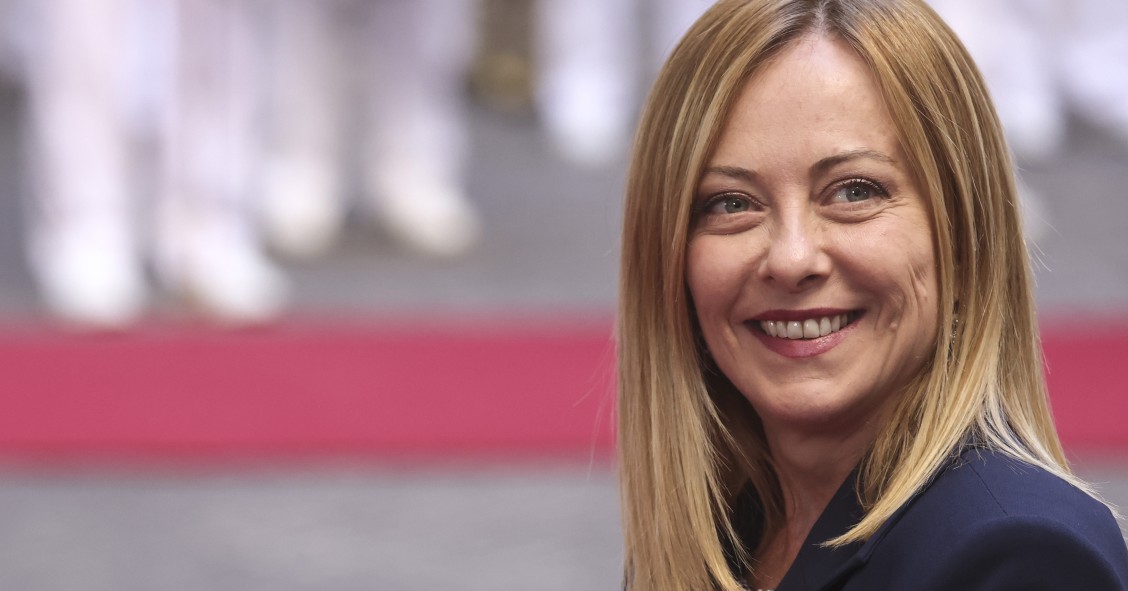 Giorgia Meloni, primera ministra de Italia
