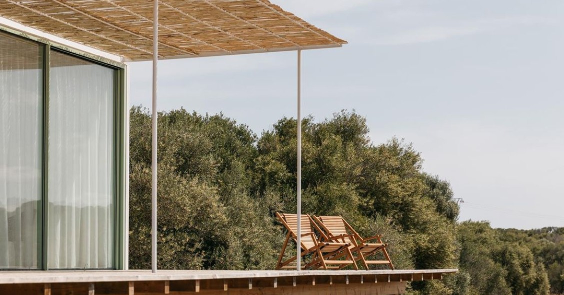 This is TINI MENORCA, the prefabricated house that won the MATCOAM Innovation Award.
