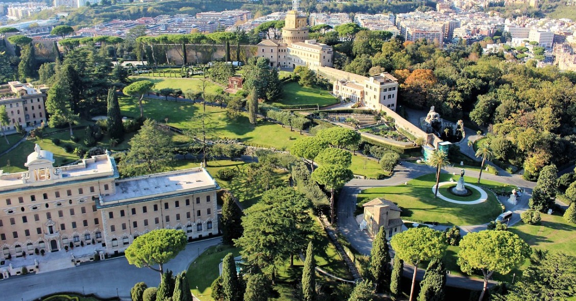 jardines del vaticano